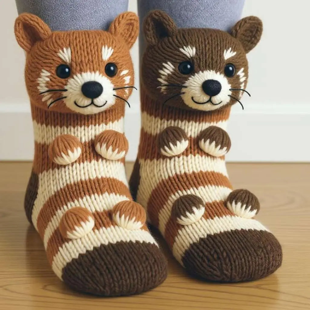 Pufino 3D hayvanlı çoraplar Mağazam