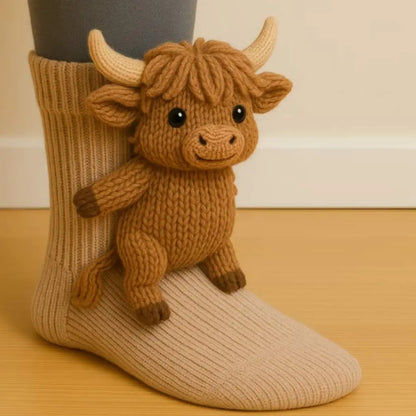 Pufino 3D hayvanlı çoraplar Mağazam